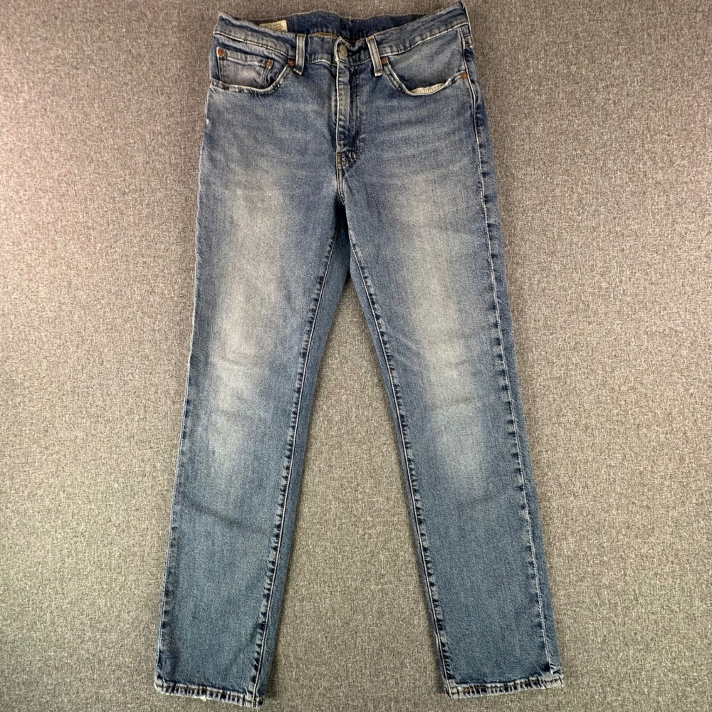 Levi's Jeans Mens 32x32 514 Straight Fit Blue Stretch Denim Water Less